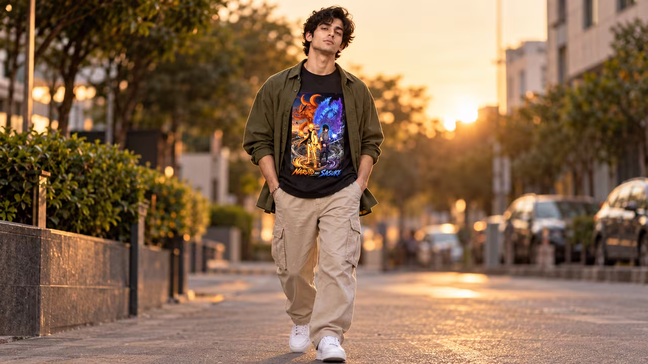How to Style an Oversized Anime T-Shirt Without Looking Like a Kid