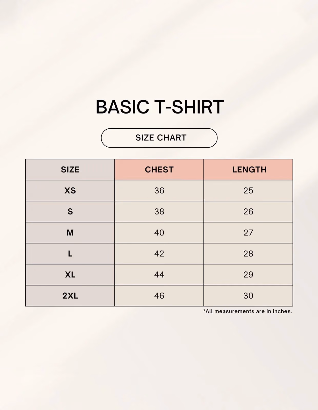 Feeling Dope Unisex T-Shirt size chart