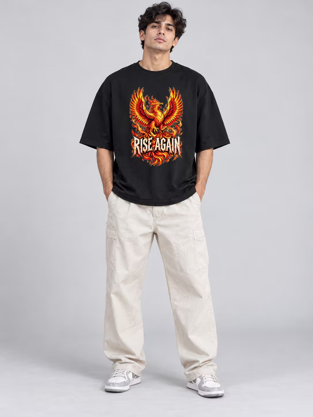 Rise Again Unisex Oversized T-Shirt