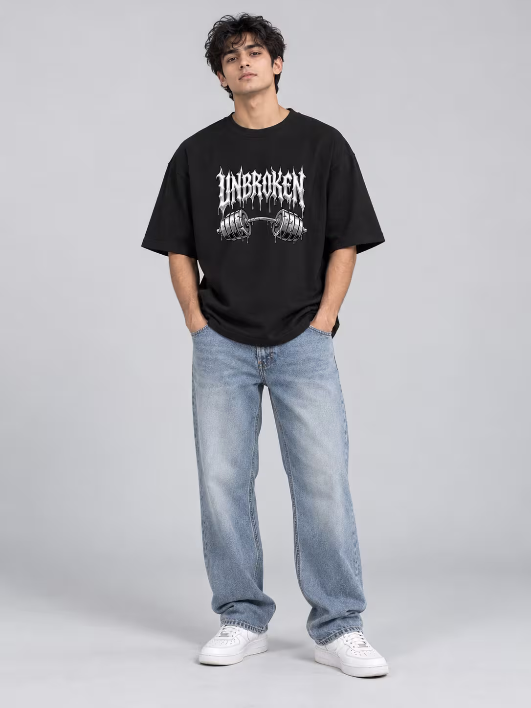 Unbroken Unisex Oversized T-Shirt