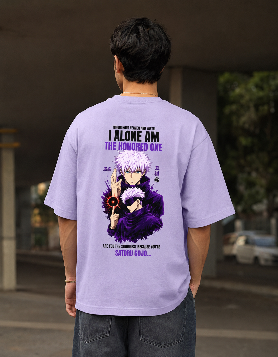 Satoru Gojo Unisex Oversized T-Shirt