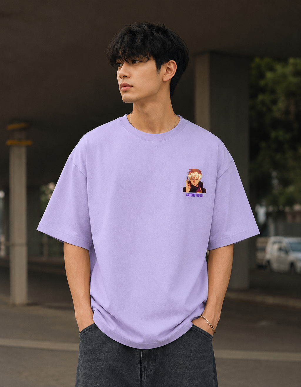 Satoru Gojo Unisex Oversized T-Shirt