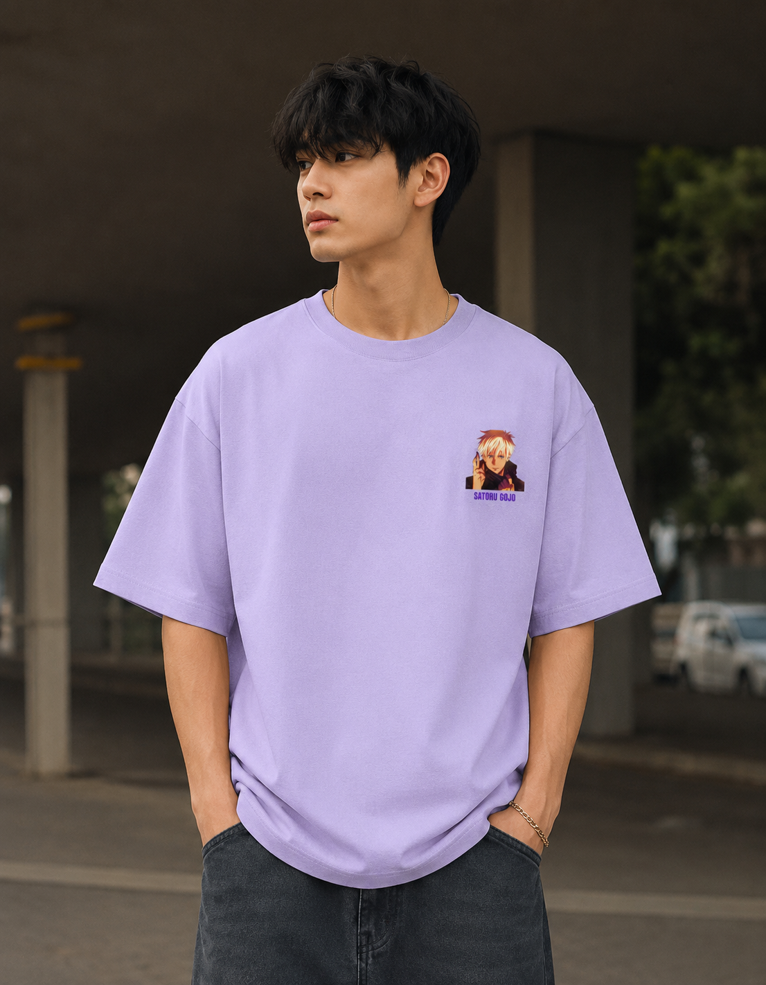 Satoru Gojo Unisex Oversized T-Shirt