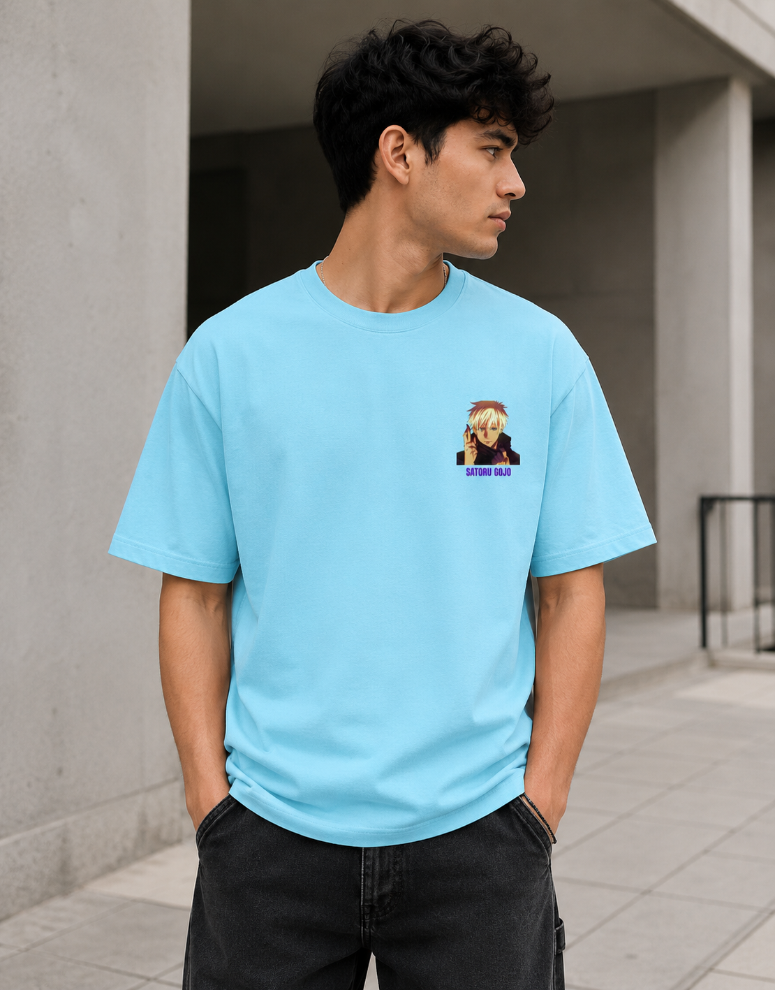 Satoru Gojo Unisex Oversized T-Shirt