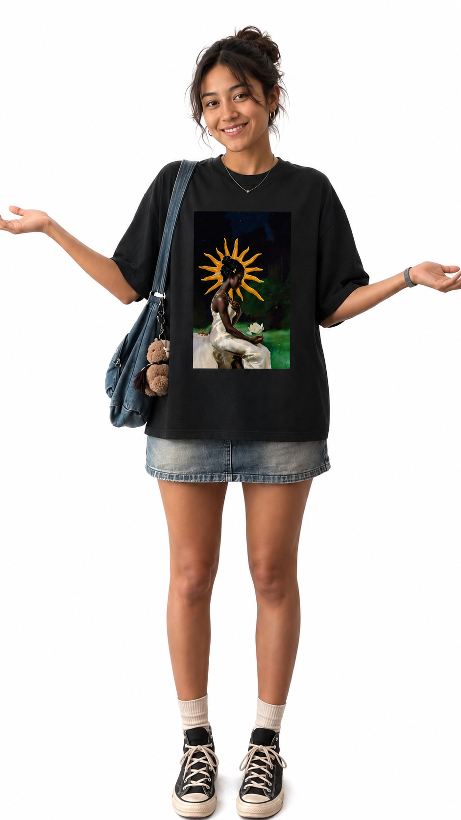 Silent beauty Oversized T-Shirt