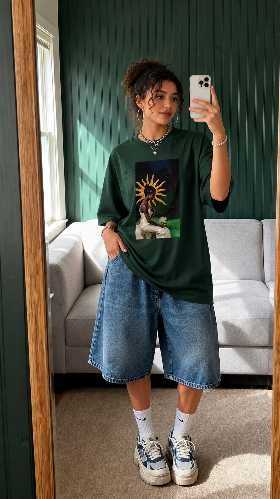 Silent beauty Oversized T-Shirt