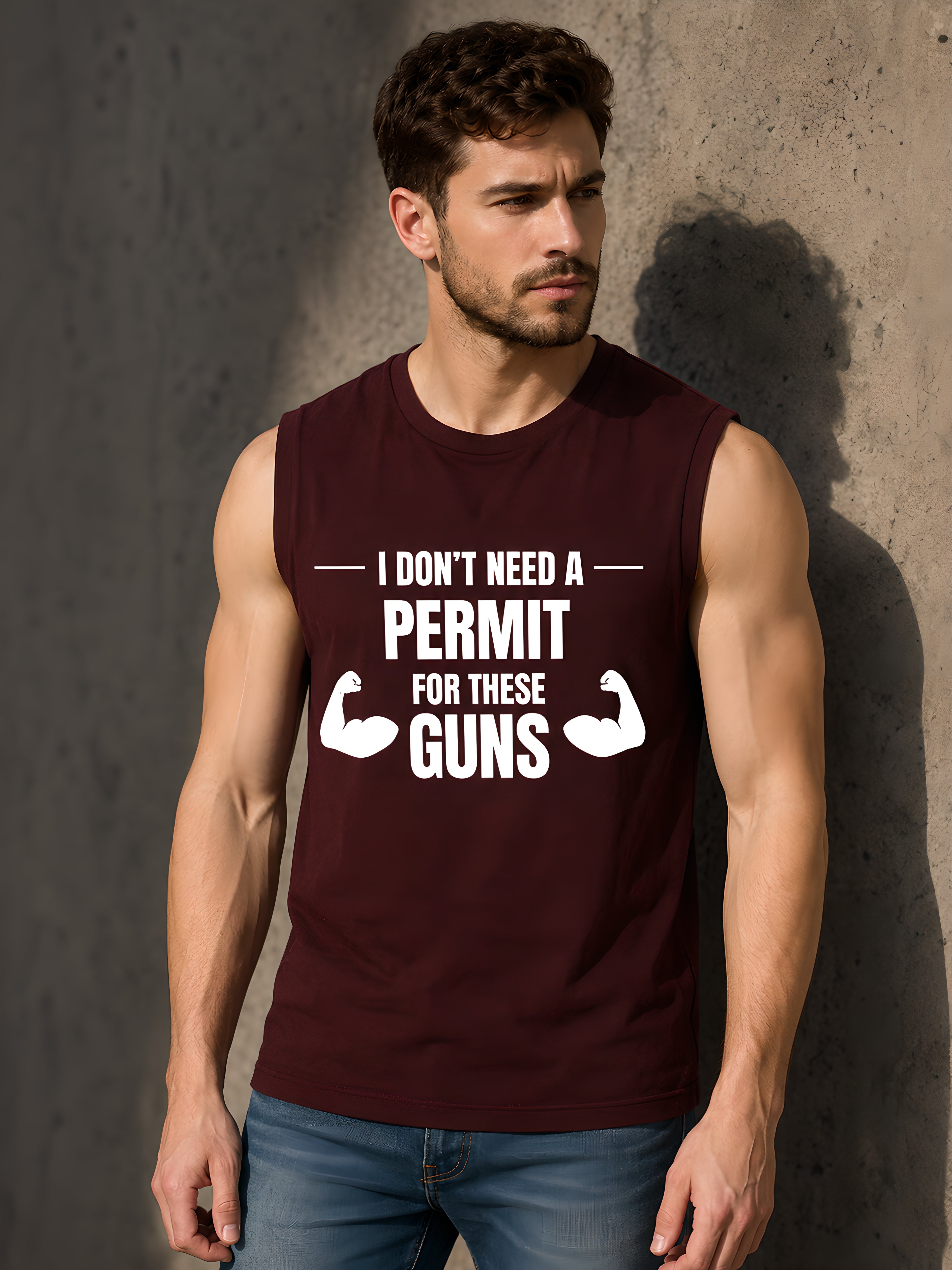 I don't need Permit Gym T-Shirt