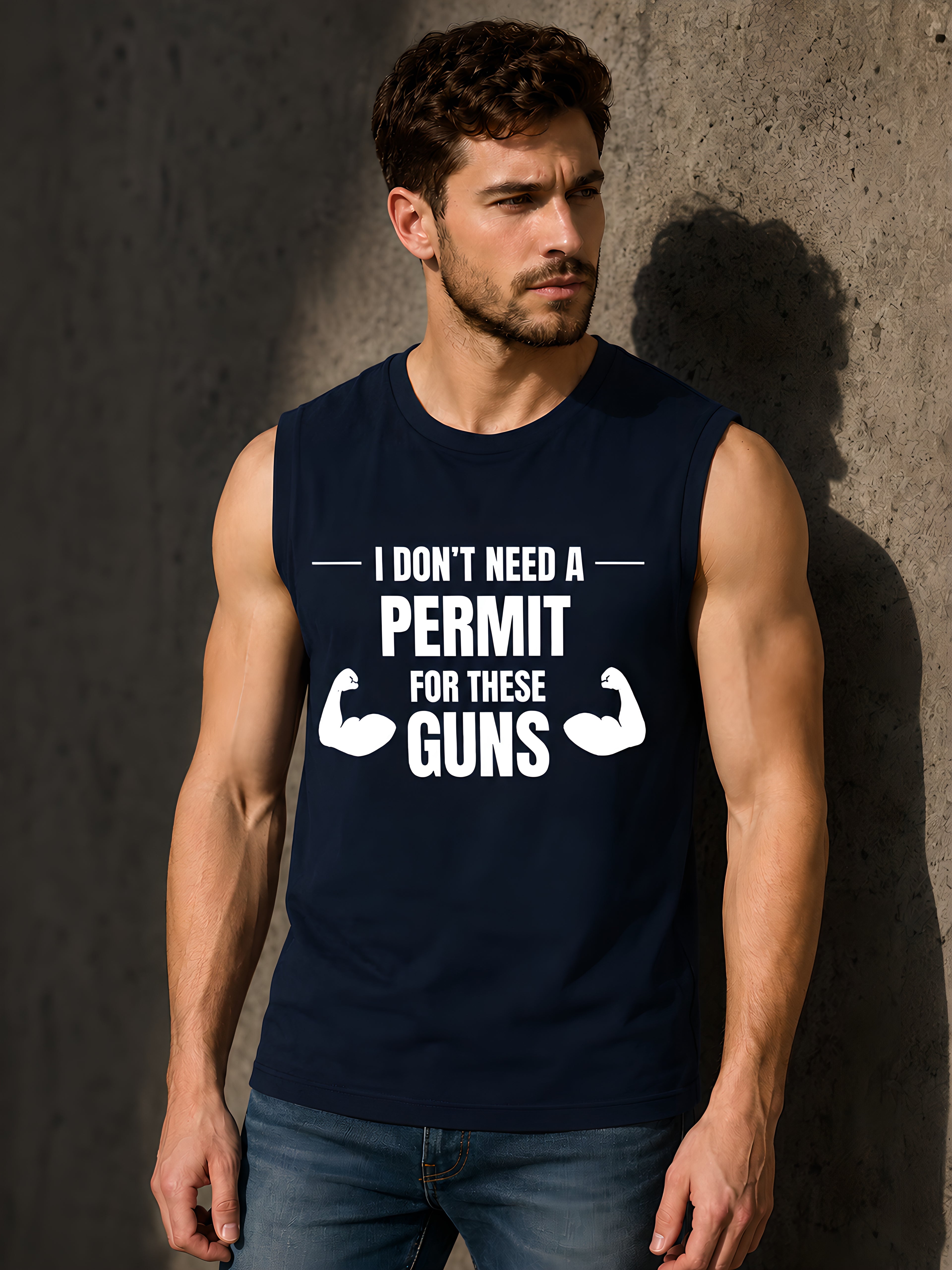 I don't need Permit Gym T-Shirt