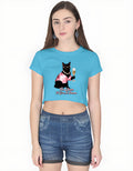 Party Cat Crop Top