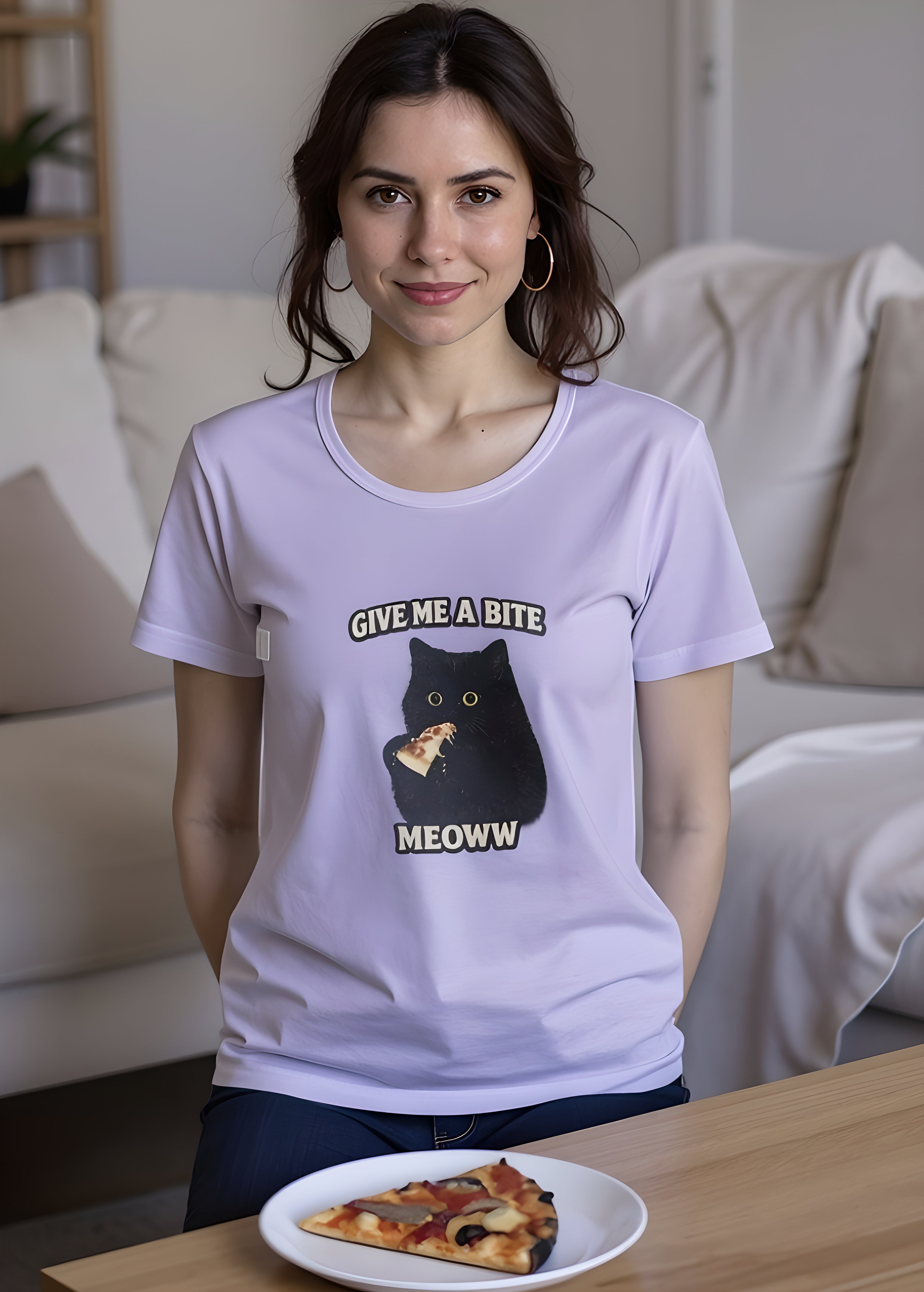 Pizza Cat Women's T-Shirt