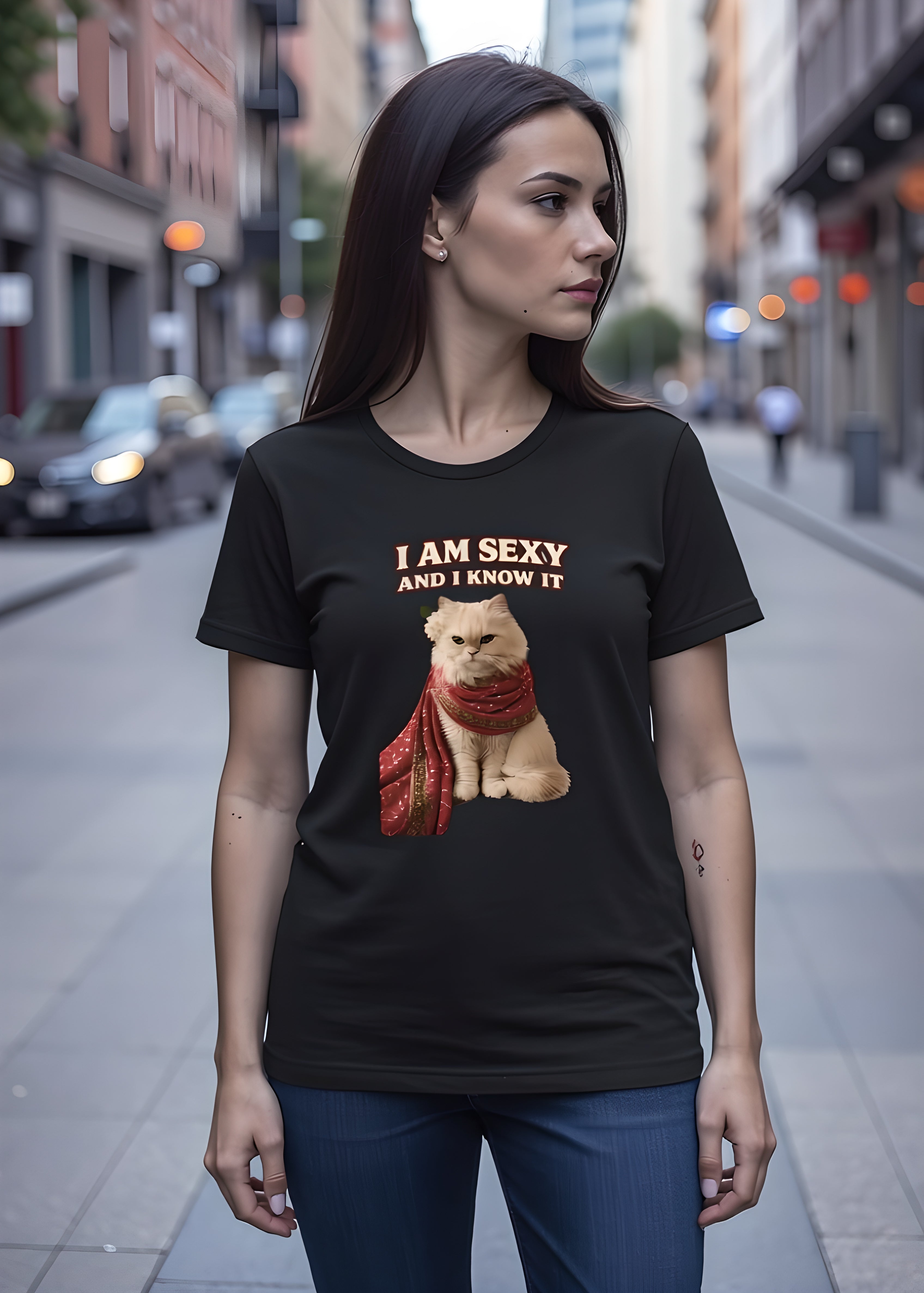 Sexy Cat Women's T-Shirt