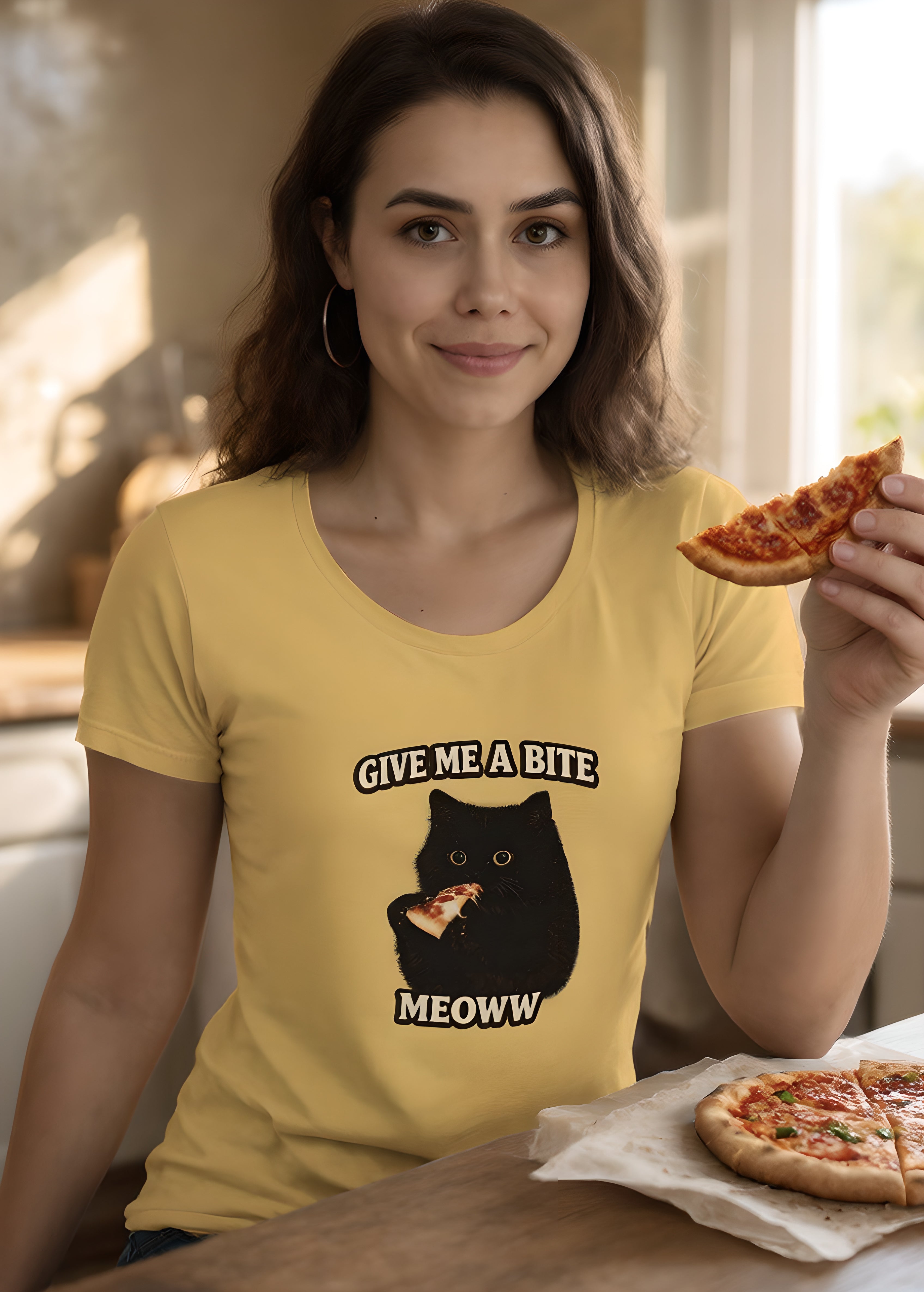 Pizza Cat Women's T-Shirt