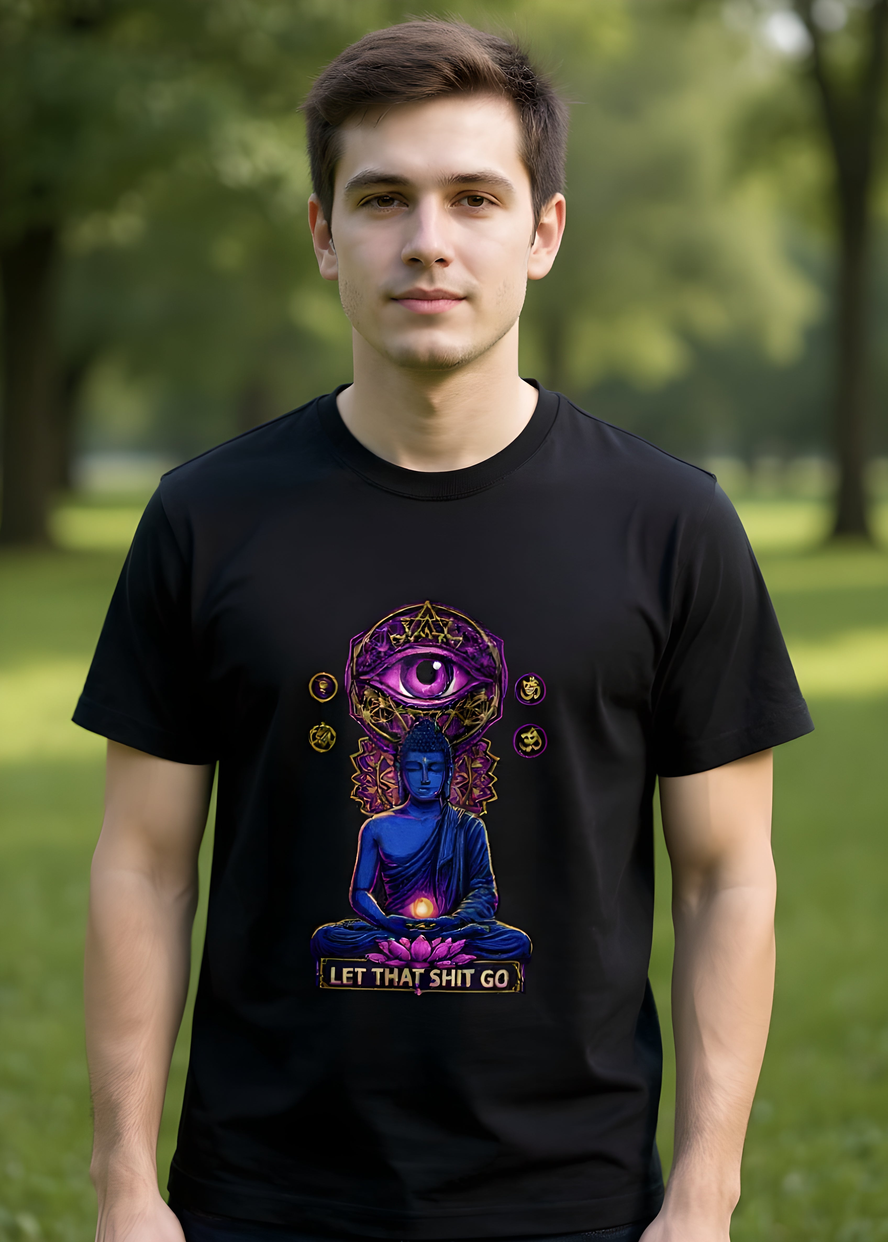Spiritual Third Eye Buddha T-Shirt