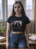 I do not think Cat Crop Top