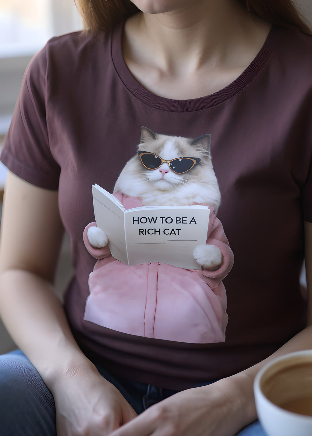 How to be a Rich Cat Women's T-Shirt