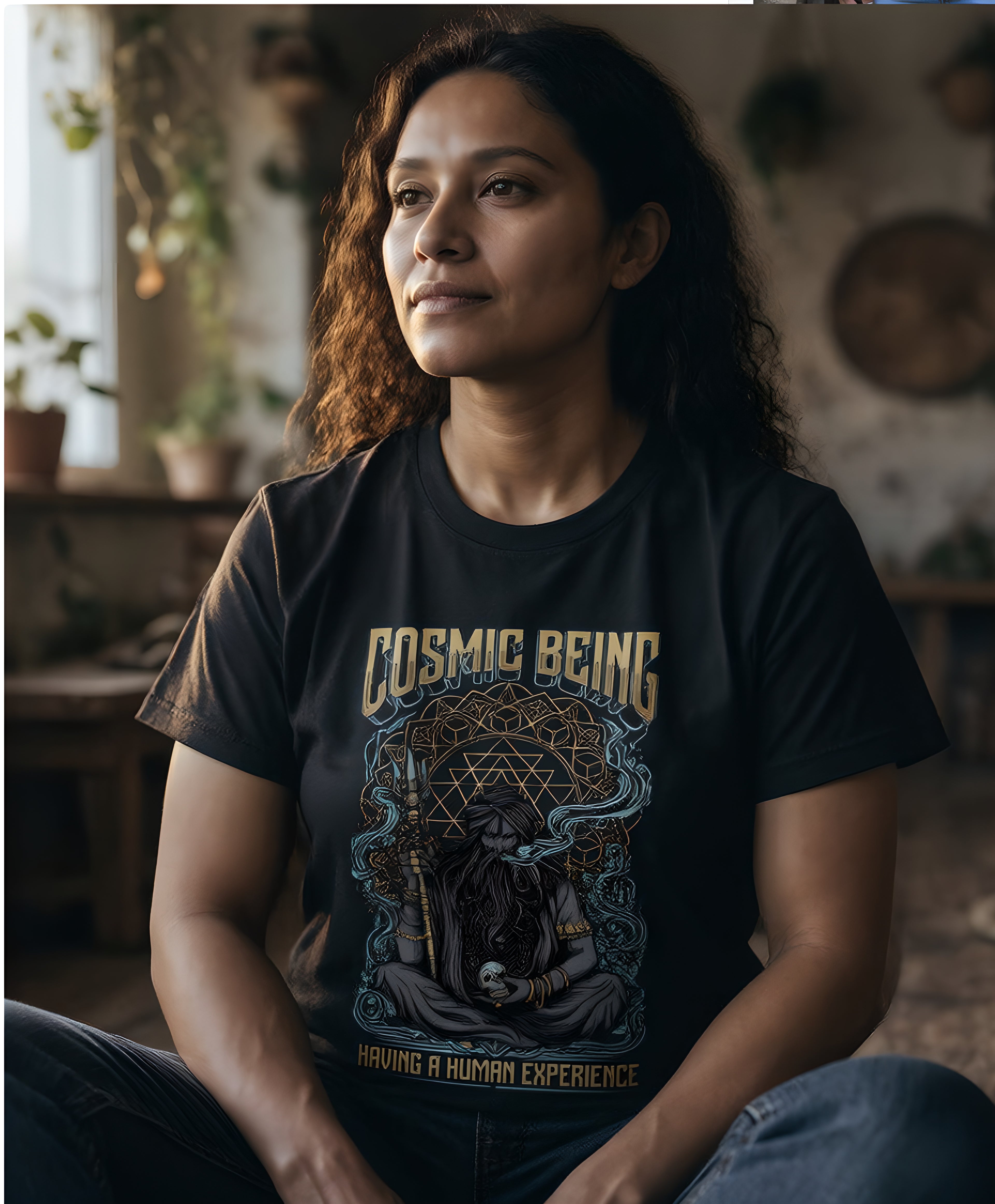 Cosmic Being Spiritual T-Shirt