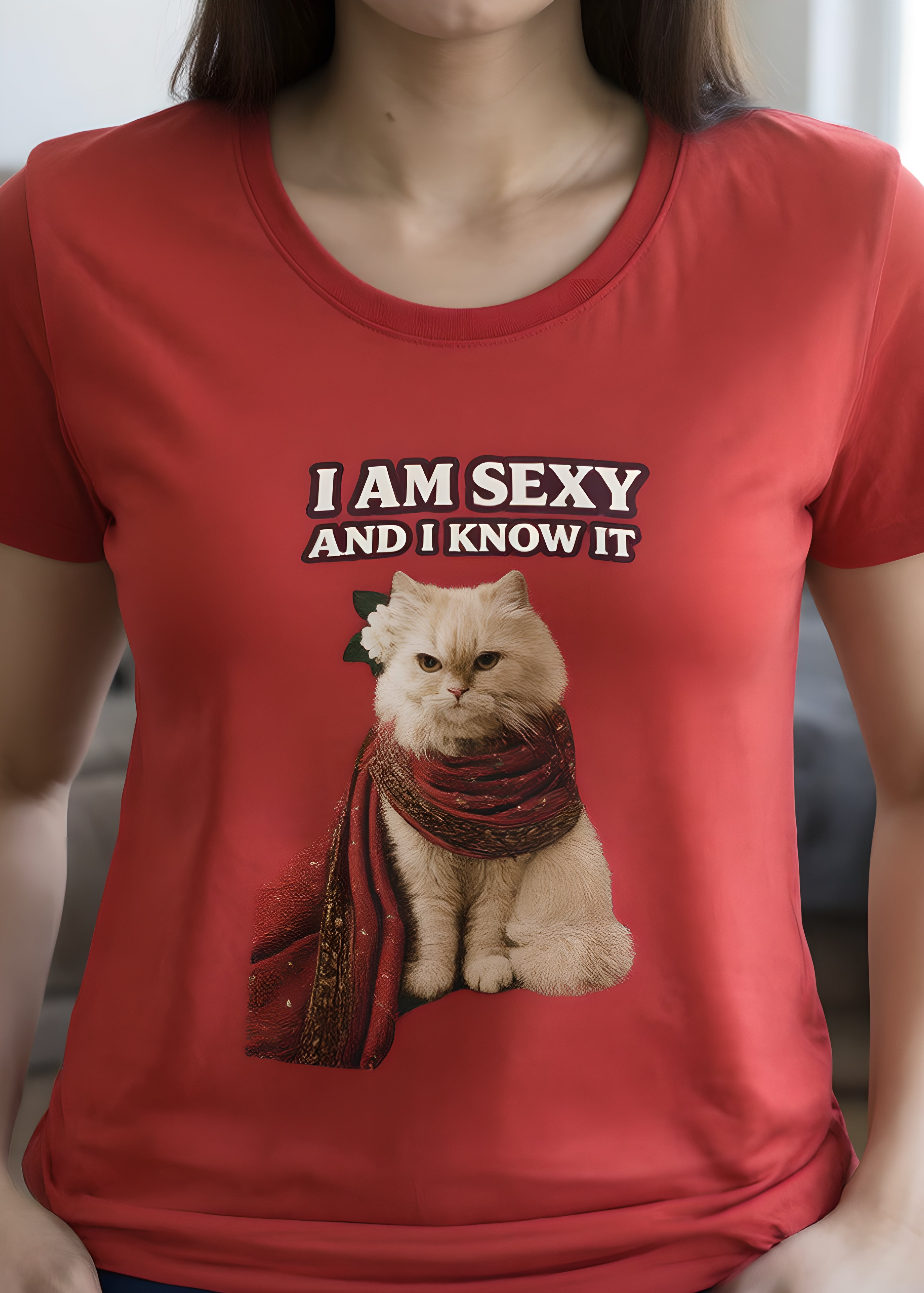 Sexy Cat Women's T-Shirt