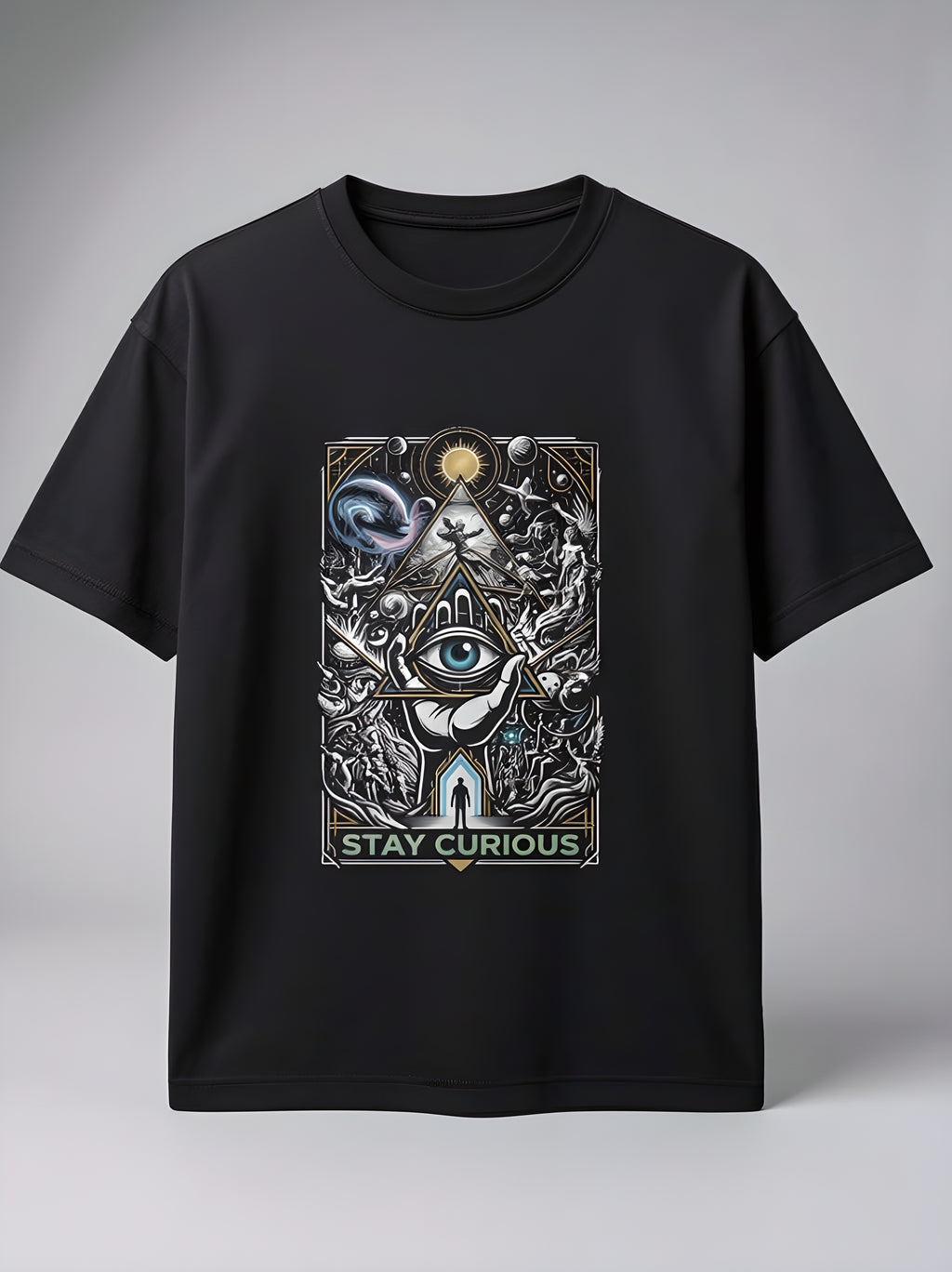 Stay Curious Cosmic Eye T-Shirt