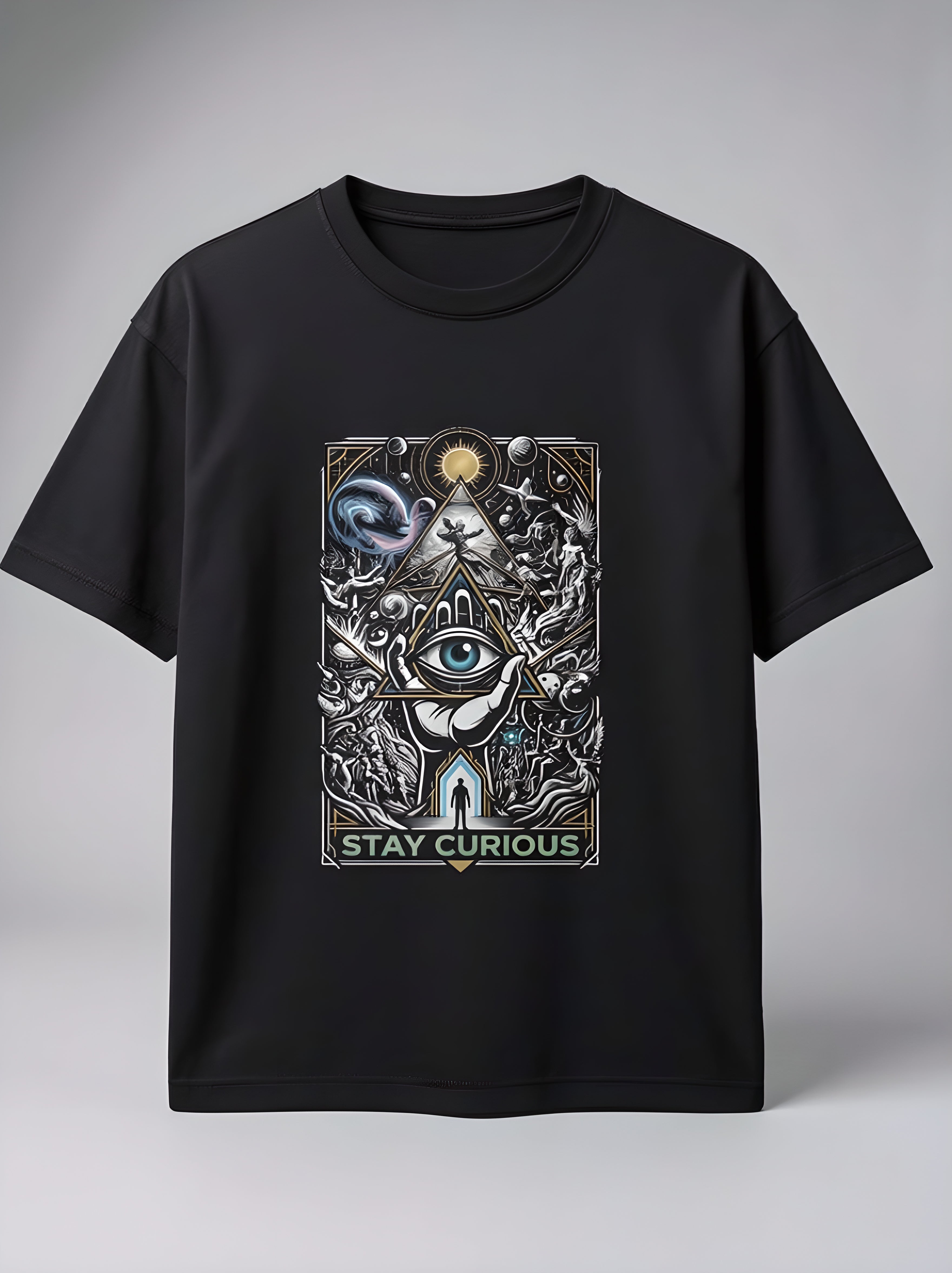 Stay Curious Cosmic Eye T-Shirt