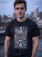 Stay Curious Cosmic Eye T-Shirt