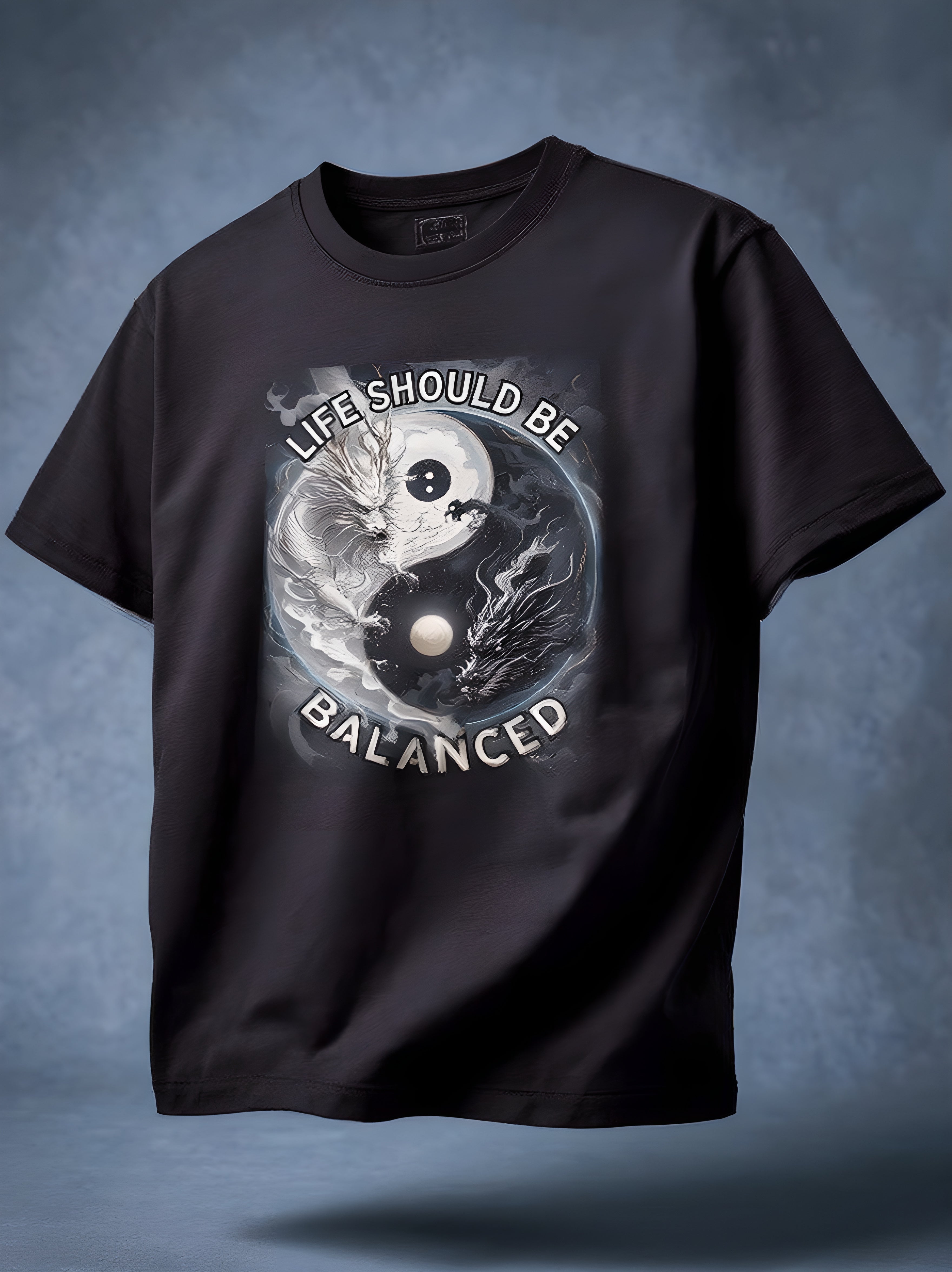 Yin Yang Dragon T-Shirt