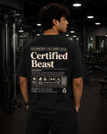 Certified Beast Black T-Shirt - v-9hCj3iCCaVZW0s8GNBAtubTRrgLX93CY - Zojo