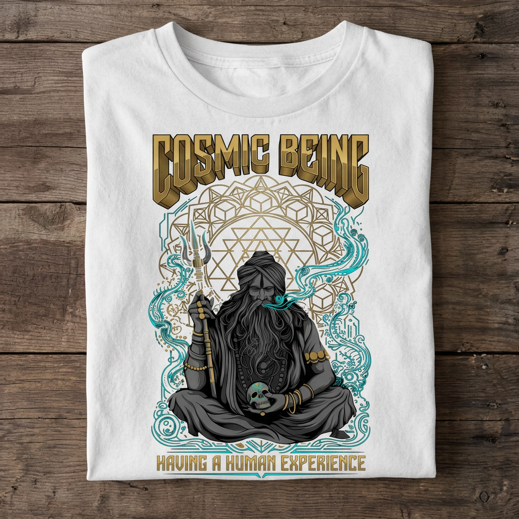 Cosmic Being Spiritual T-Shirt