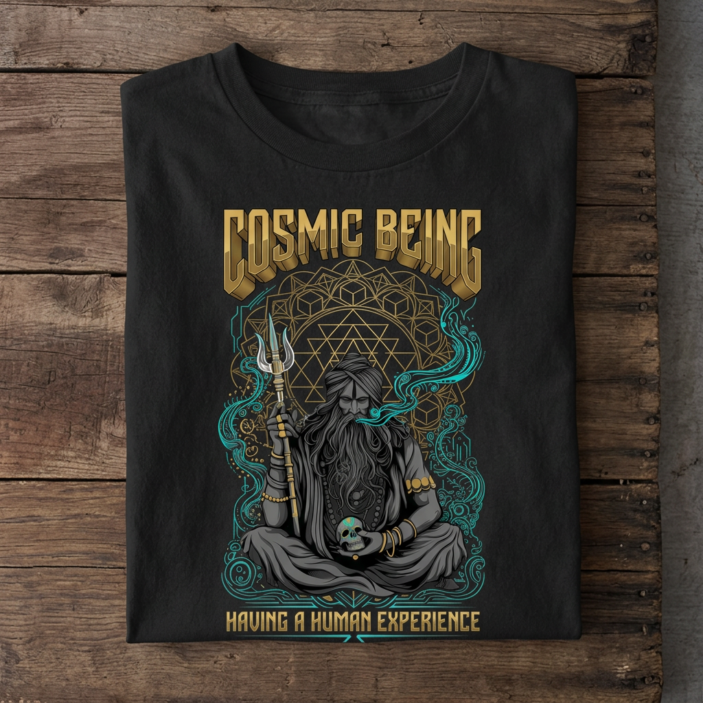 Cosmic Being Spiritual T-Shirt