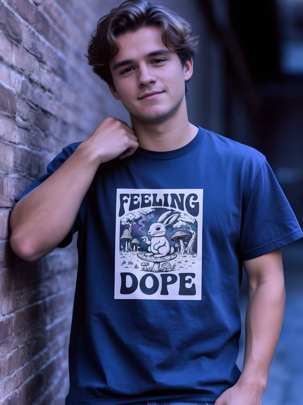 Feeling Dope Unisex T-Shirt - v-9hCj3iCCaVZW0sEPMx8vubTSpA_d83GU - Zojo