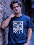 Feeling Dope Unisex T-Shirt - v-9hCj3iCCaVZW0sEPMx8vubTSpA_d83GU - Zojo