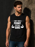 I don't need Permit Gym T-Shirt - v-9hCj3iCCaVZW0s8KNR8hubTRrg_f8Hqf - Zojo