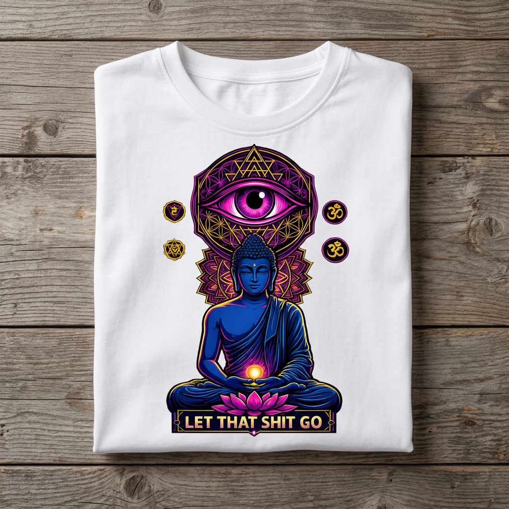 Spiritual Third Eye Buddha T-Shirt