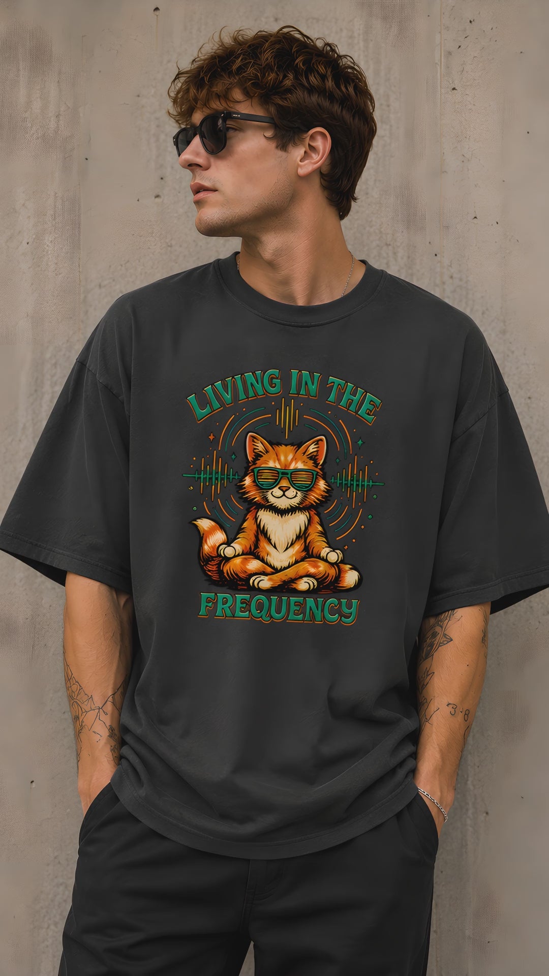 All You Need is Techno Oversized T-Shirt