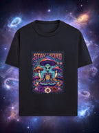 Stay Weird Psychedelic Alien T-Shirt - v-9hCj3iCCaVZW0sIIPBQhubTSpQPc-Hef - Zojo